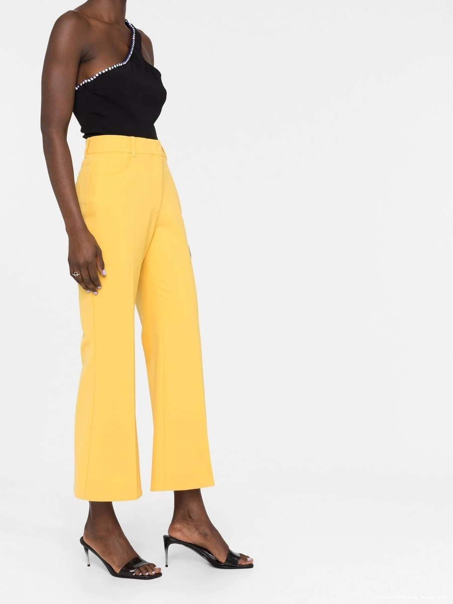 Affordable Women Stella McCartney cropped kick-flare trousers 0505